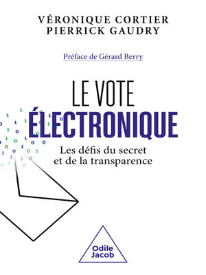 cover image of Le Vote électronique